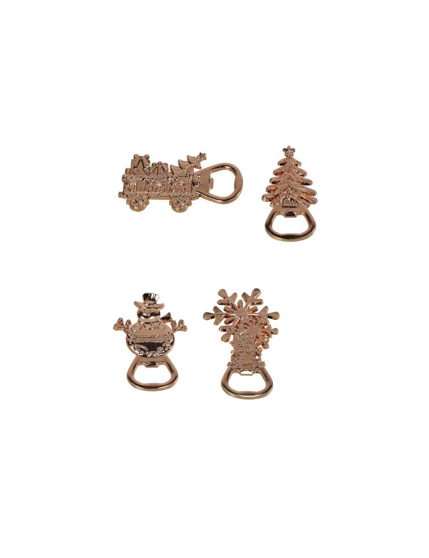 APRIBOTTIGLIE ZINCO NATALIZIO 9cm 123084