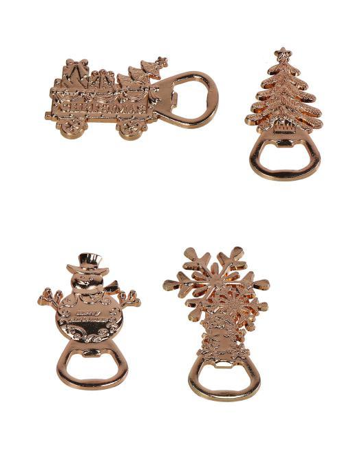 APRIBOTTIGLIE ZINCO NATALIZIO 9cm 123084