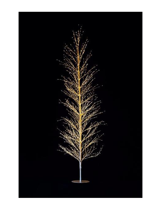 ALBERO NAT. BIANCO 1500 LED 70x180cm
