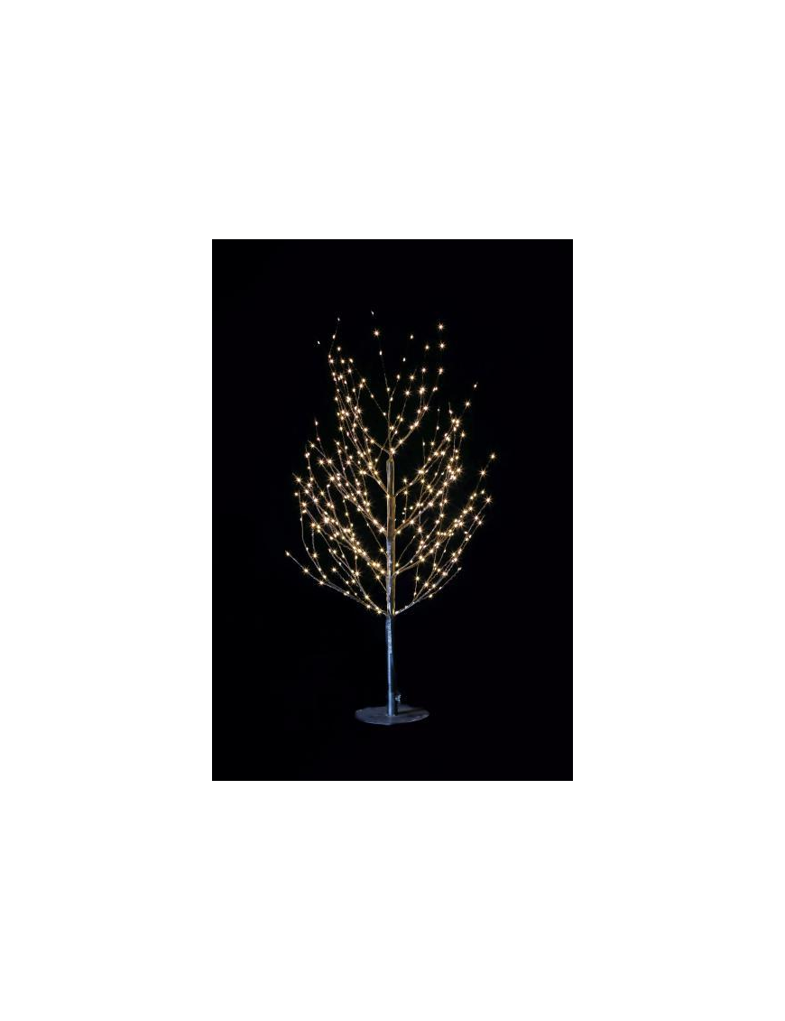 ALBERO NAT. MARRONE  360 LED 60x90cm