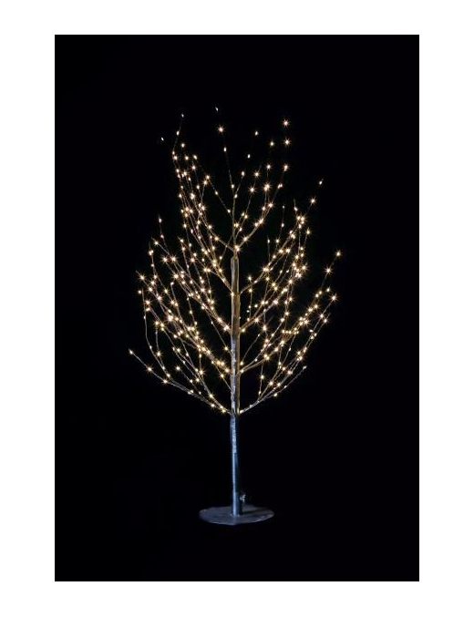 ALBERO NAT. MARRONE  360 LED 60x90cm