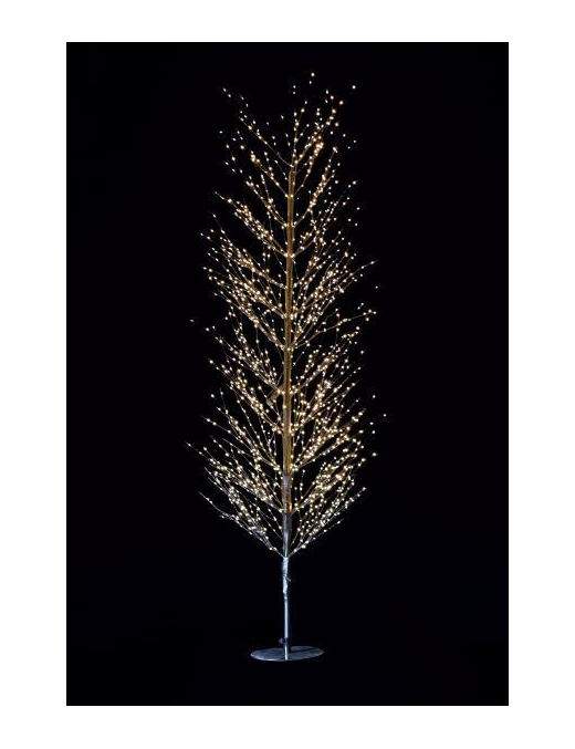 ALBERO NAT. MARRONE 2000 LED 70x210cm