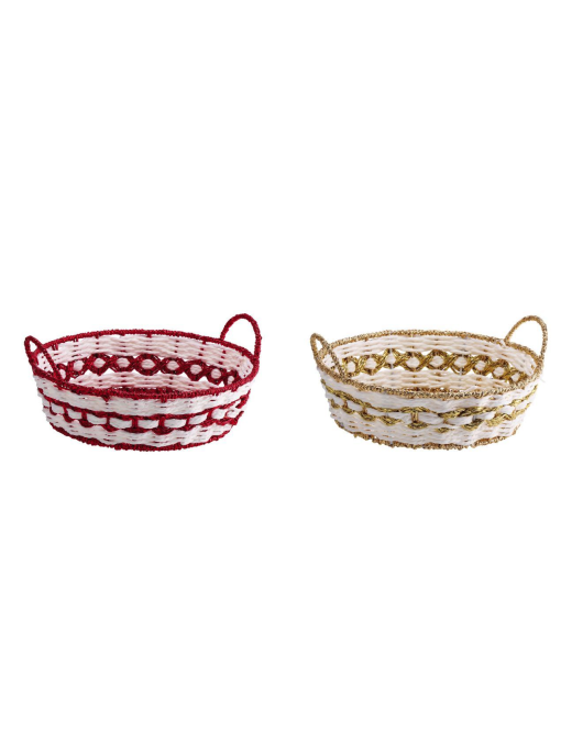 CESTINO CAR+FE TONDO 30x13cm 125259