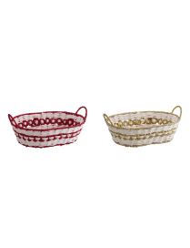CESTINO CAR+FE OVALE 36x27x15cm 125262