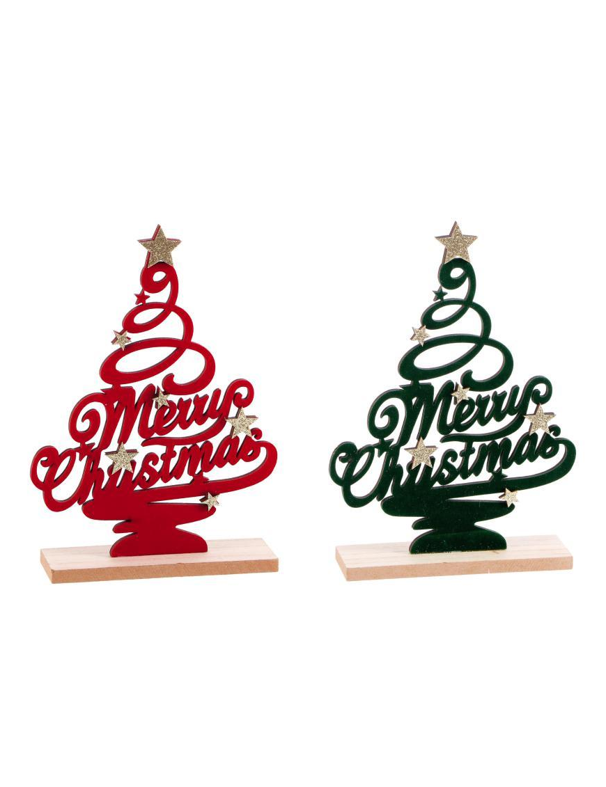 DEC.VELLUTO ALBERO NAT. 23x5x17cm 125400
