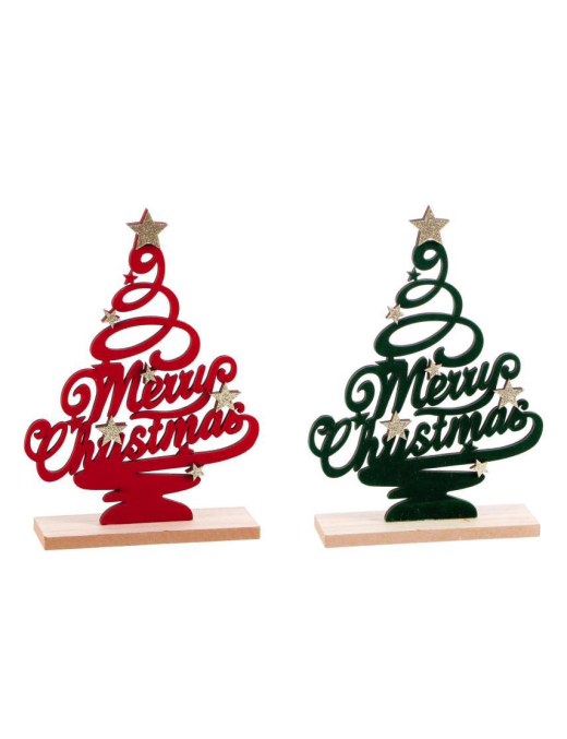 DEC.VELLUTO ALBERO NAT. 23x5x17cm 125400