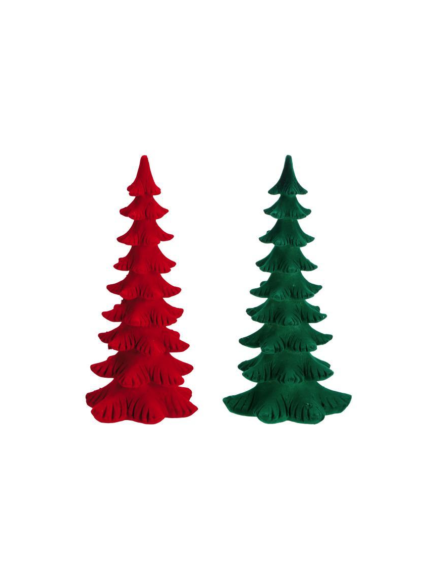 L.RESINA+VELL ALBERO NAT. 14x30cm 125445