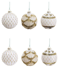 GLASS LINE PEARL SPHERE 10cm