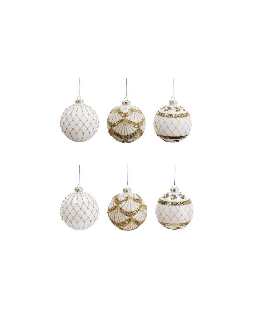 LINEA VETRO SFERA PERLA  10cm