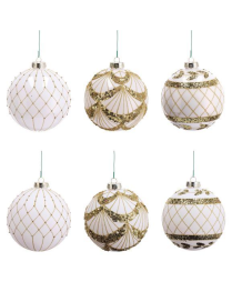 GLASS LINE PEARL SPHERE 12cm