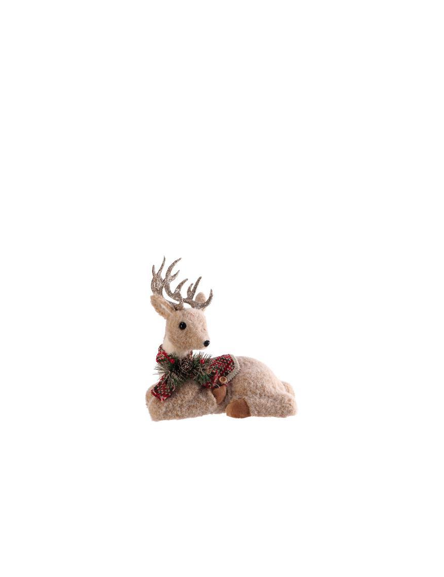 DEC. NAT. RENNA 28x15x30cm 126386