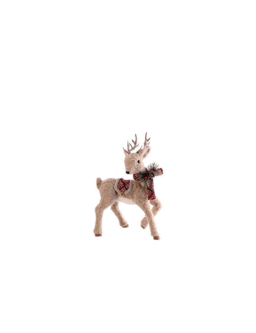 DEC. NAT. RENNA 24x12x33cm 126387