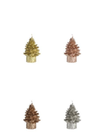 TREE CANDLE 8x13cm