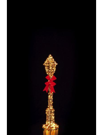 LINEA ORO LAMPIONE 400 LUCI 27x120cm