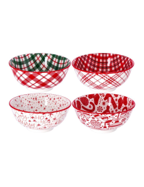 LINEA XMAS CIOTOLA CERAMICA  17x8cm