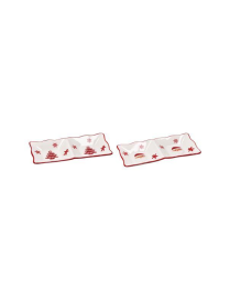 LINEA XMAS  VASSOIO RETTANGOLARE  31x15cm