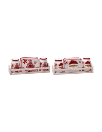 XMAS MENAGE LINE 3 pieces 25x7cm