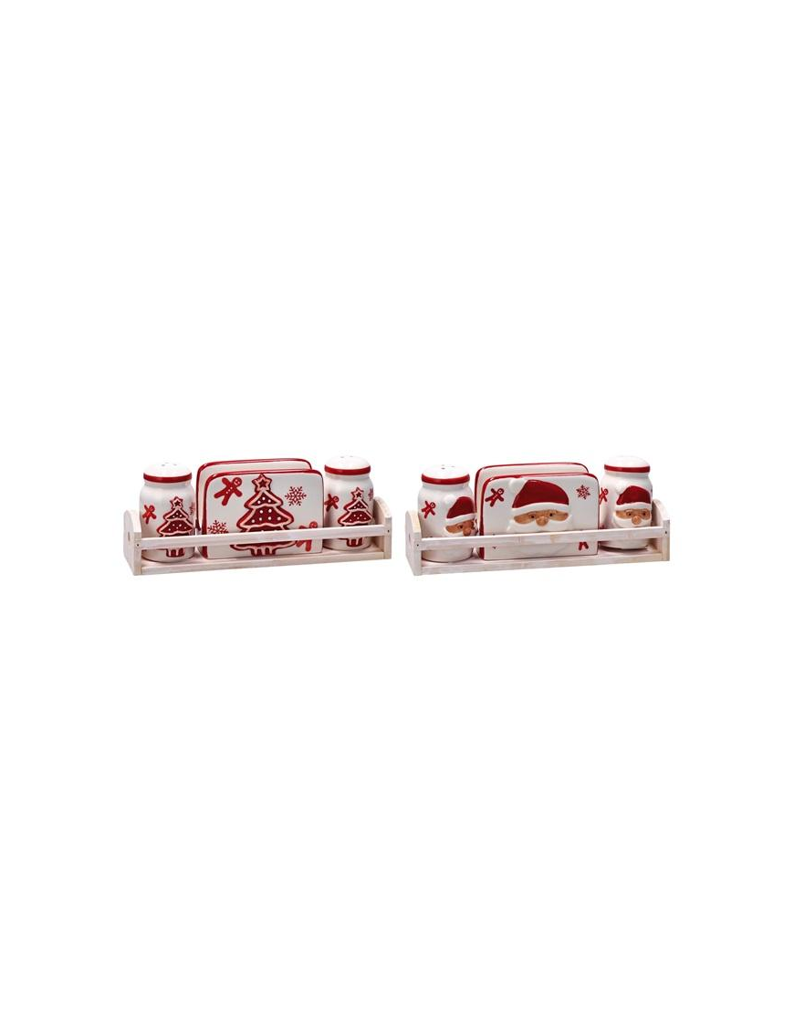 XMAS MENAGE LINE 3 pieces 25x7cm