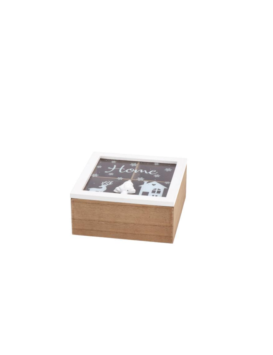 SCATOLA LEGNO PORTS BUSTINE THE 16cm