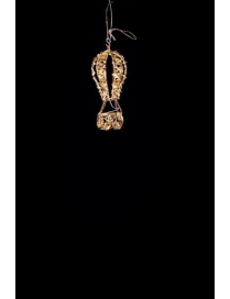 LINEA ORO MONGOLFIERA  80 LUCI 14x34cm