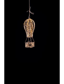 LINEA ORO MONGOLFIERA 120 LUCI 21x60cm