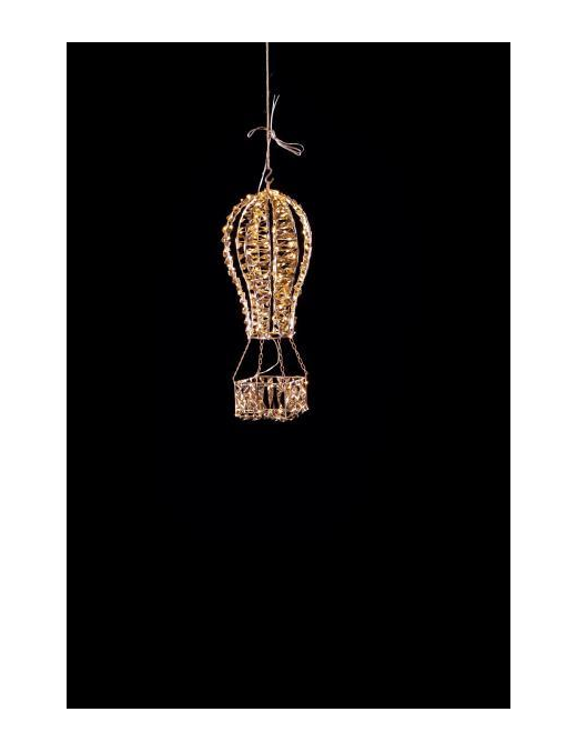 LINEA ORO MONGOLFIERA 120 LUCI 21x60cm