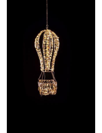 LINEA ORO MONGOLFIERA 270 LUCI 30x70cm