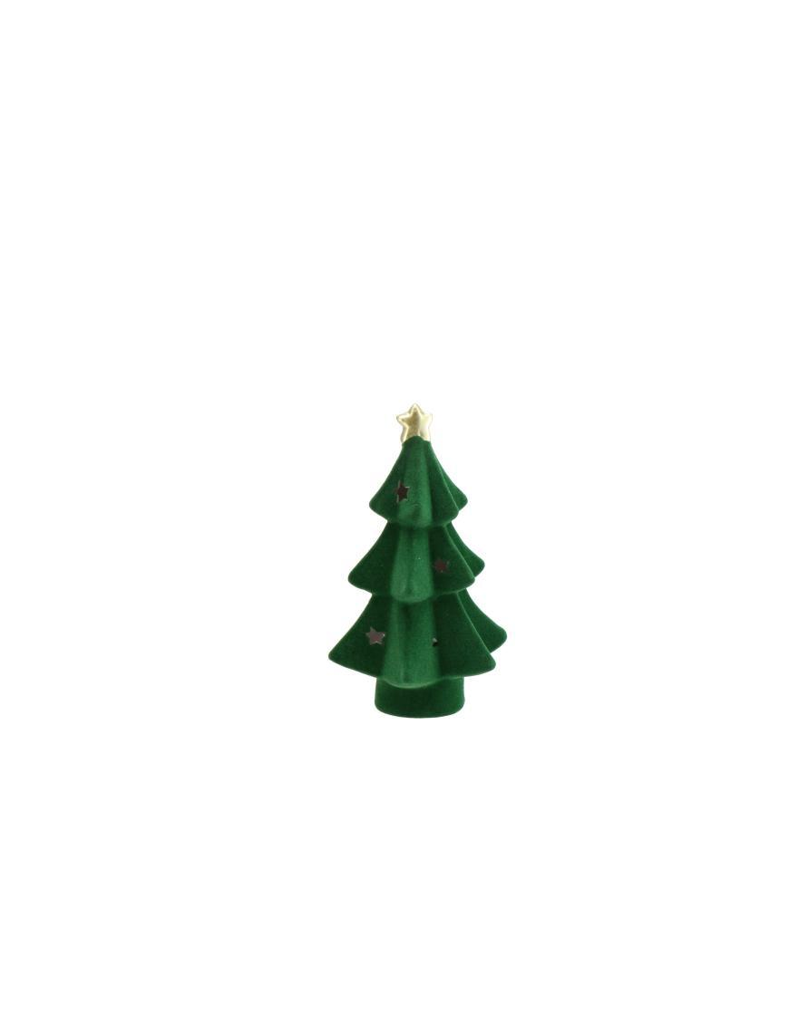 PORCELAIN TREE 11x18cm RESIN DECORATION