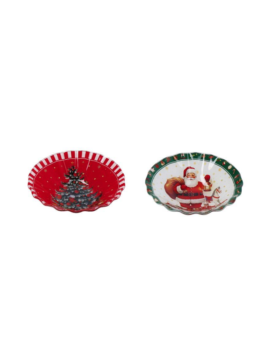 LINEA VETRO CIOTOLA NATALIZIA 14,5cm