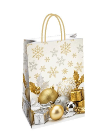 CHRISTMAS SHOPPER AMBRA 23x10x29
