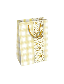 CHRISTMAS SHOPPER WHITE XMAS 25x12x35