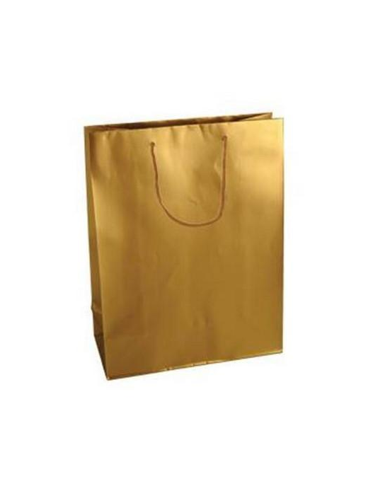 LUXURY GOLD COLOR SHOPPER 45x16x49