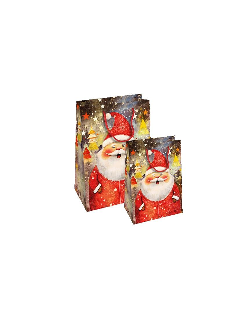 CHRISTMAS SHOPPER BABBO NATALE 13x6x16