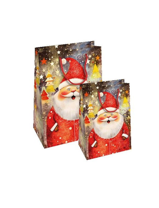 CHRISTMAS SHOPPER BABBO NATALE 33x10x45