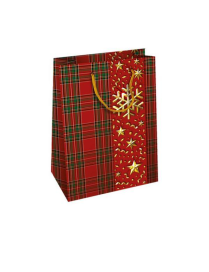 CHRISTMAS SHOPPER  RED XMAS 18x11x23