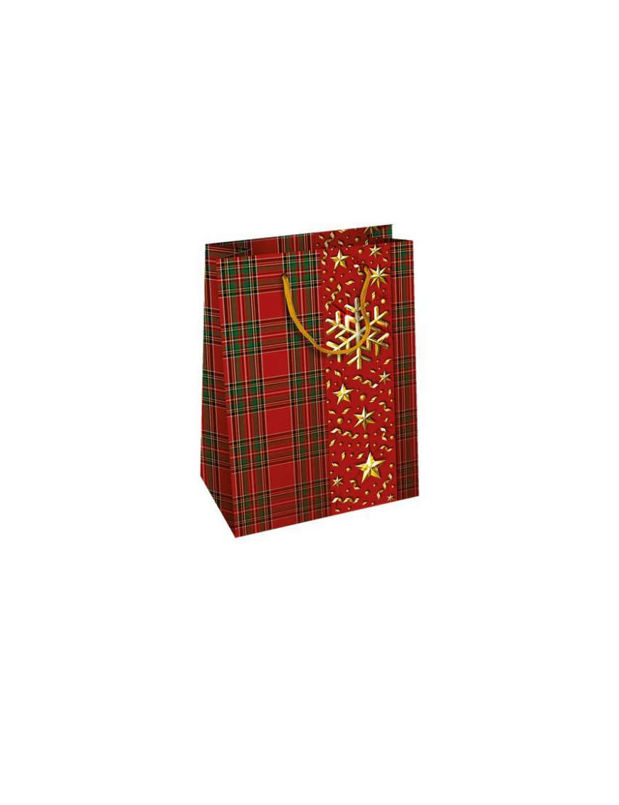 CHRISTMAS SHOPPER  RED XMAS 25x12x35