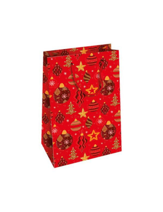 CHRISTMAS SHOPPER JINGLE BELLS 25x12x35cm