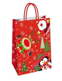 CHRISTMAS SHOPPER LEO 36x12x41cm