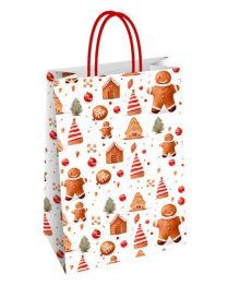 CHRISTMAS SHOPPER GILDA 26x12x35cm