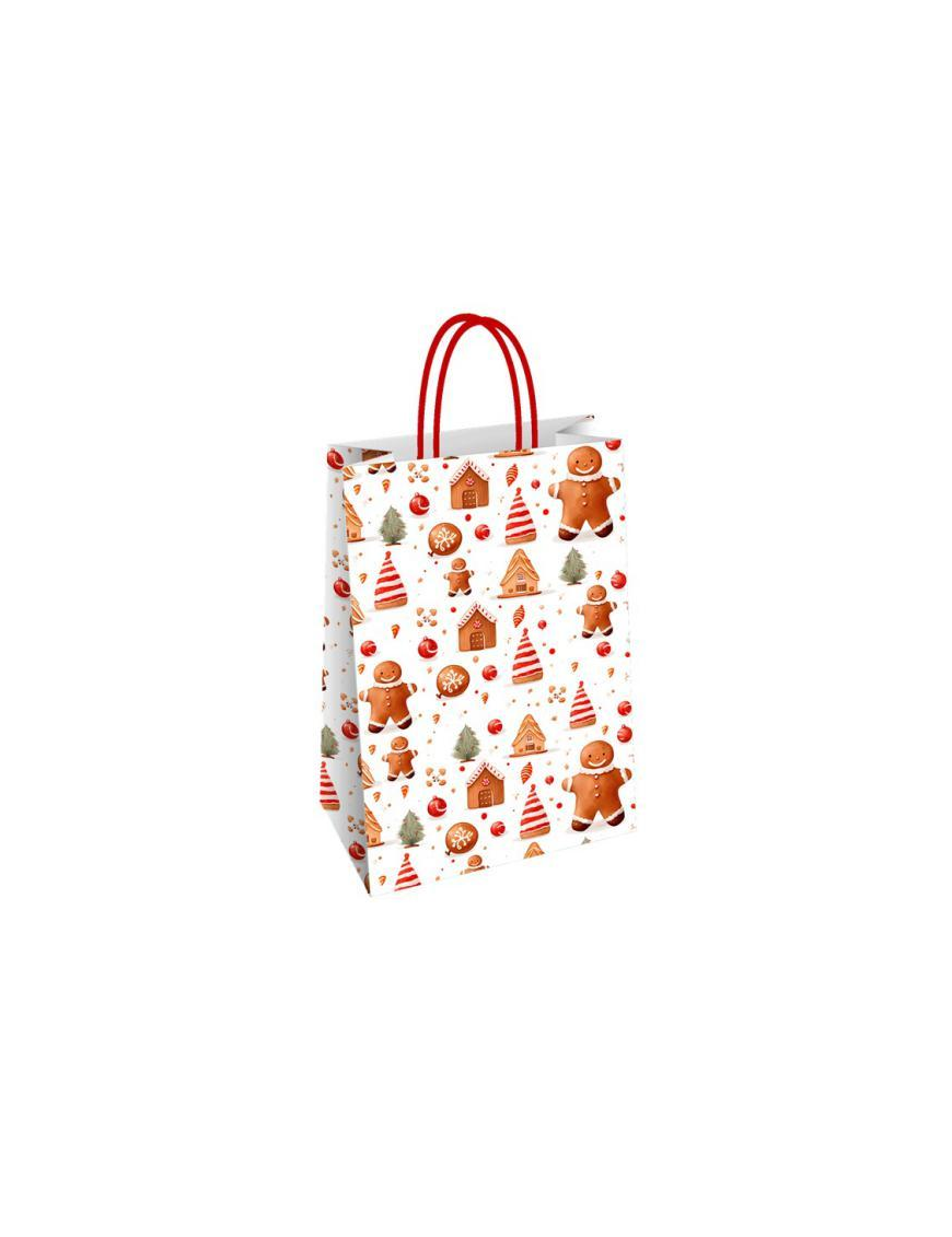 CHRISTMAS SHOPPER GILDA 26x12x35cm