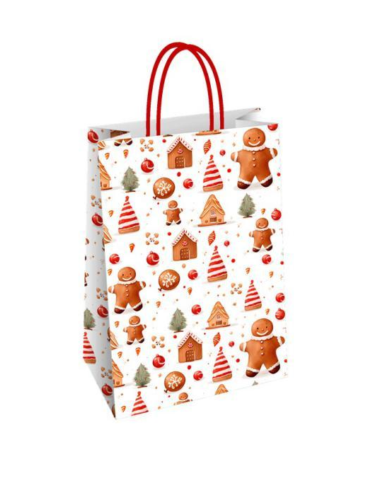 CHRISTMAS SHOPPER GILDA 26x12x35cm