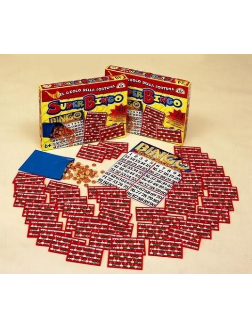TOMBOLA SUPER BINGO 24 CARTELLE