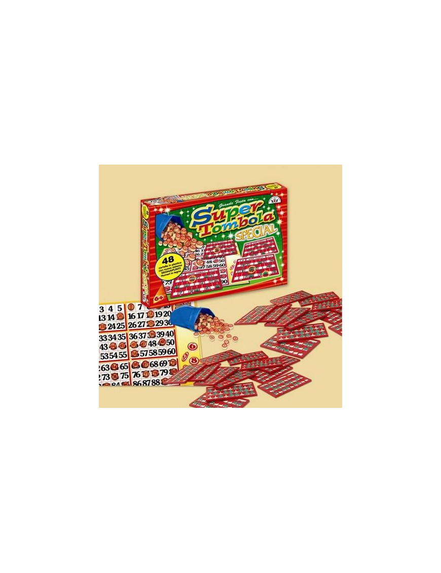 TOMBOLA SUPER SPECIAL 48 CARTELLE