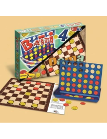 GIOCO 2IN1 DAMA + BATTI 4