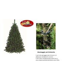 BUCHAREST TREE 240cm WITH 1285 BRANCHES diam.139cm HOOK MOUNTING