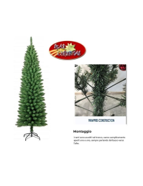 GREEN MINSK TREE 240cm 505 BRANCHES diam. 66cm PENCIL ASSEMBLY
