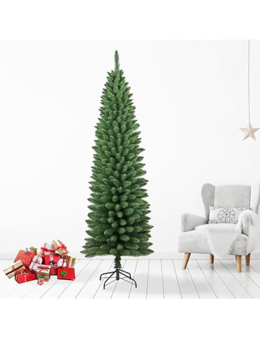 ALBERO MINSK VERDE 240cm 505RAMI diam. 66cm MONTAGGIO PENCIL