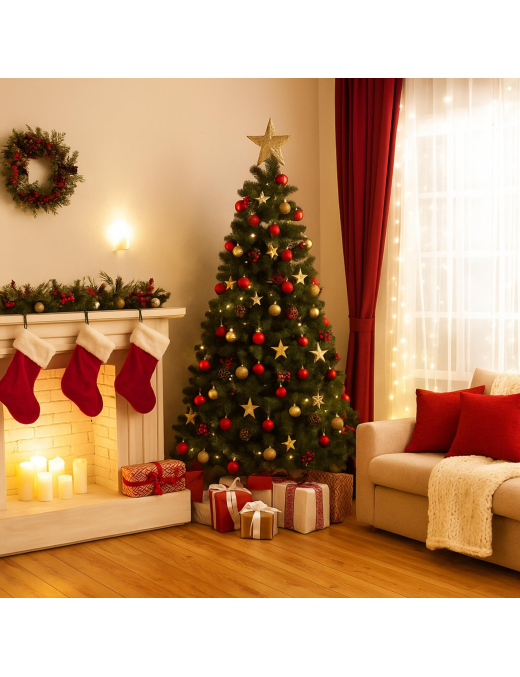 GREEN YUKON TREE 180cm 500 BRANCHES