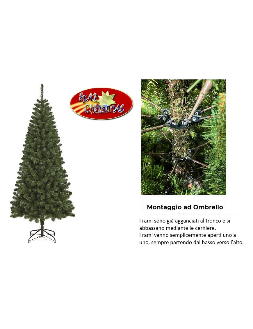 ALBERO YUKON VERDE 240cm 1056 RAMI