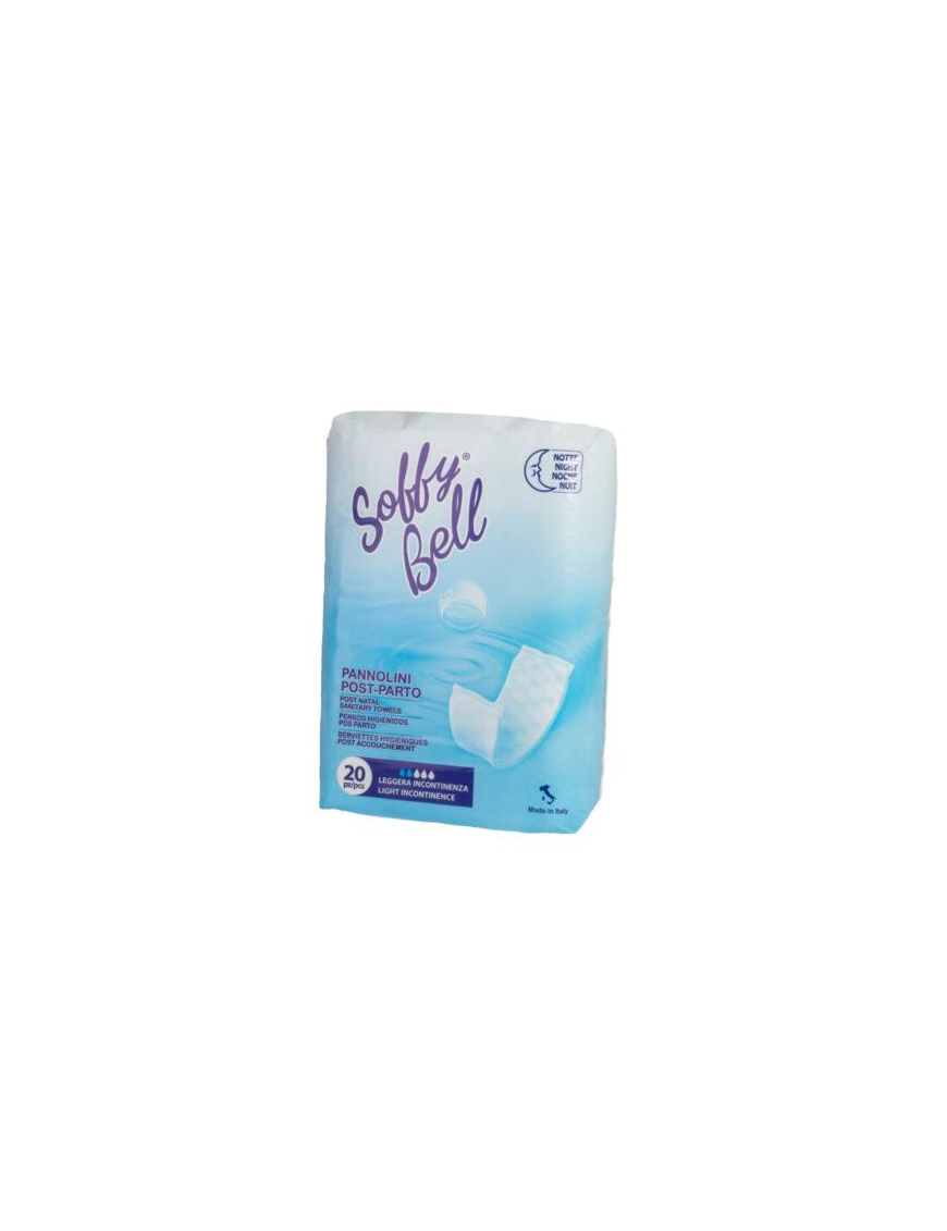 SOFFY BELL PANNOLINI POST-PARTO 20pz NOT
